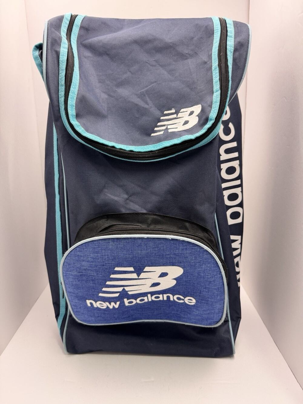 New Balance 600i Cricket Duffle Bag Navy Blue Sports Gear Equipment Bag